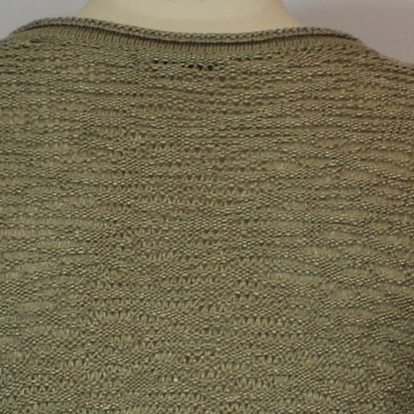 Gianni Versace Collection  Camel knit Sweater long sleeve Logo Size Medium - Picture 5 of 9